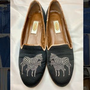 Talbots Zebra Loafers